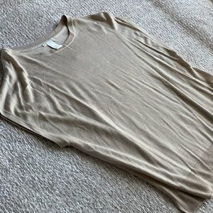 SOLD Tan sweater like tunic